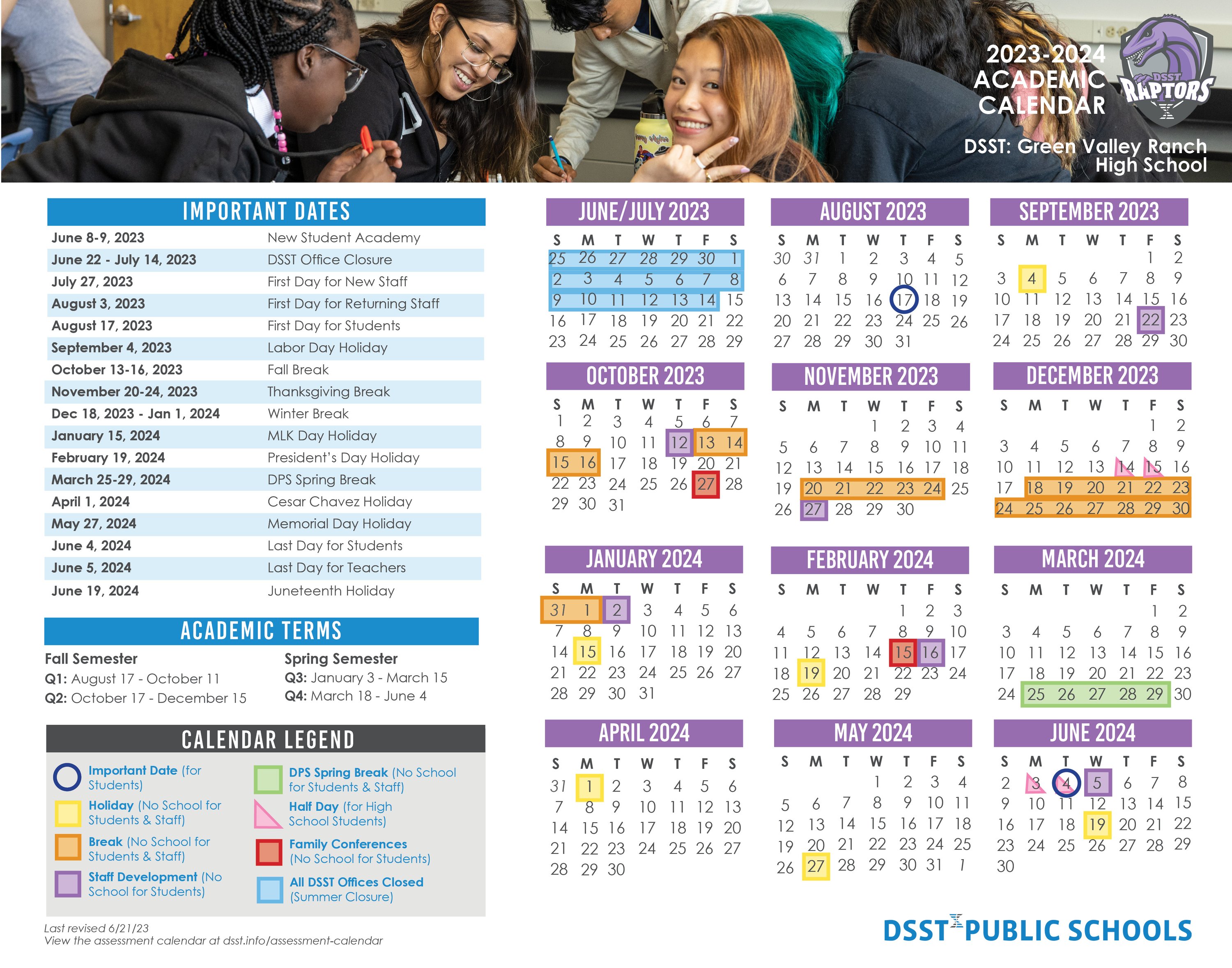 DSST Green Valley Ranch High School Home